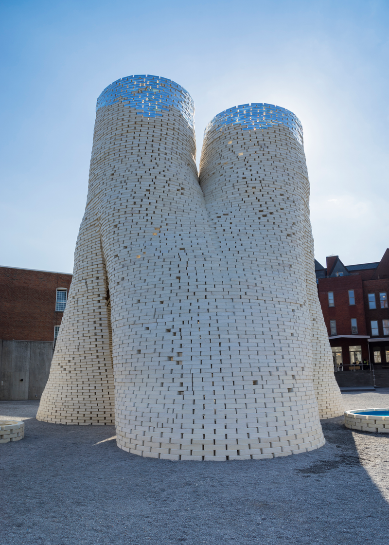 Illustration for article titled The Bricks That Built This Tower Were Grown From Fungus
